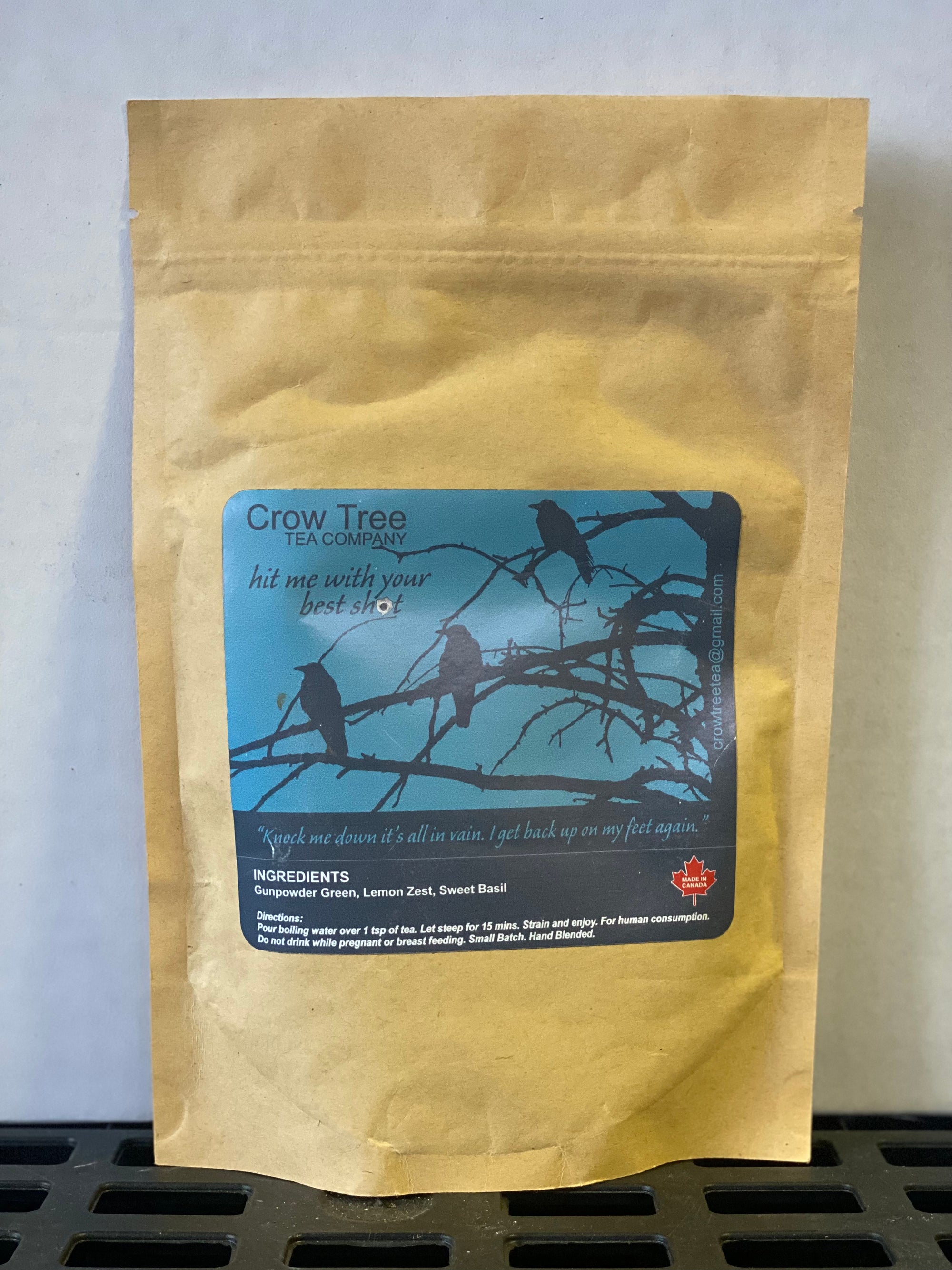 Crow Tree Tea Hit Me With Your Best Shot