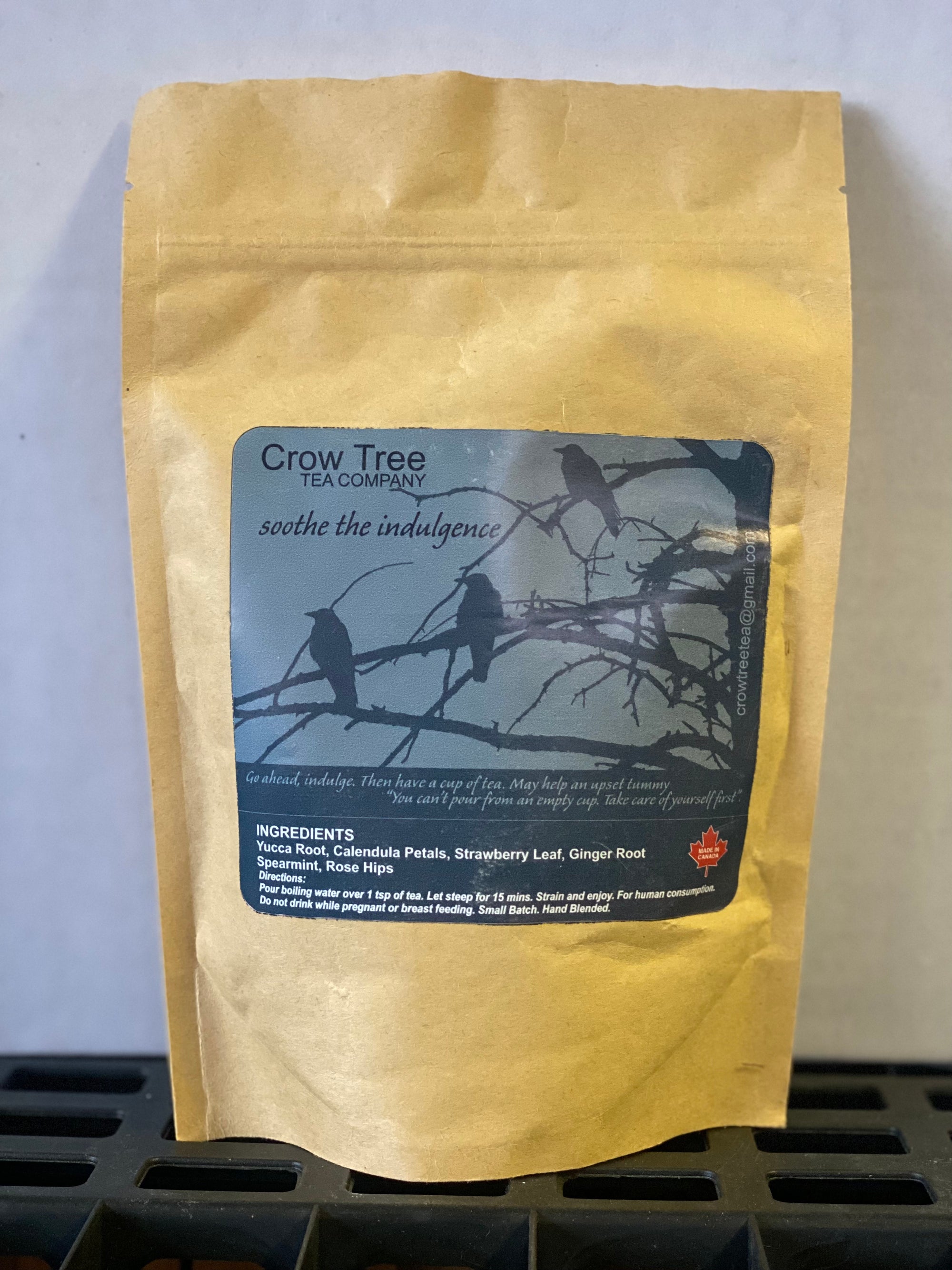 Crow Tree Tea Soothe The Indulgence
